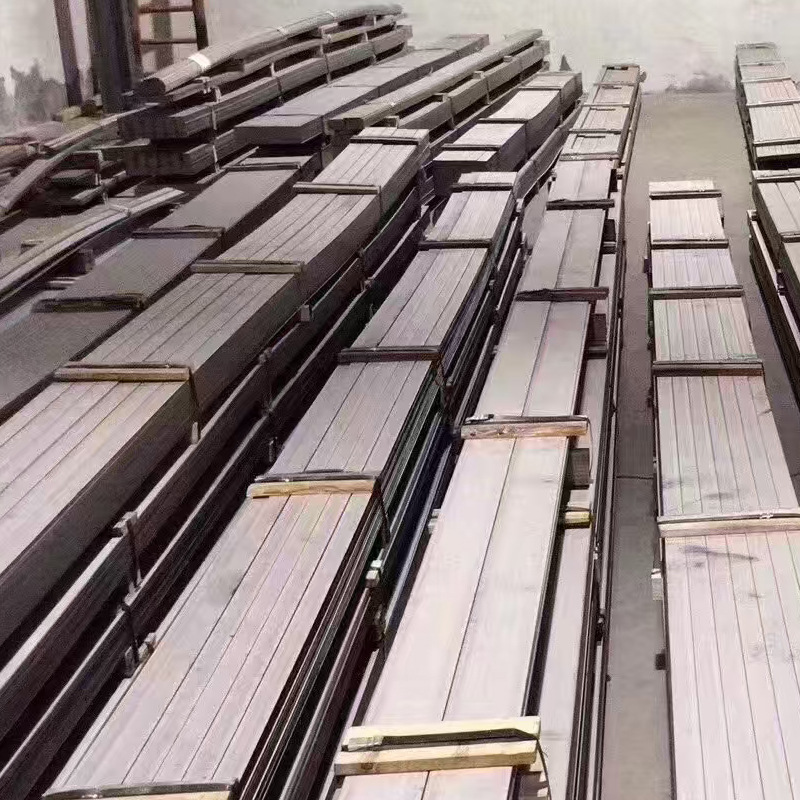 304 Stainless Steel Flat Steel 316L Flat Steel Bar Square Steel Square Rod Solid Square Bar Brushed Steel Rod Large Quantity Discount