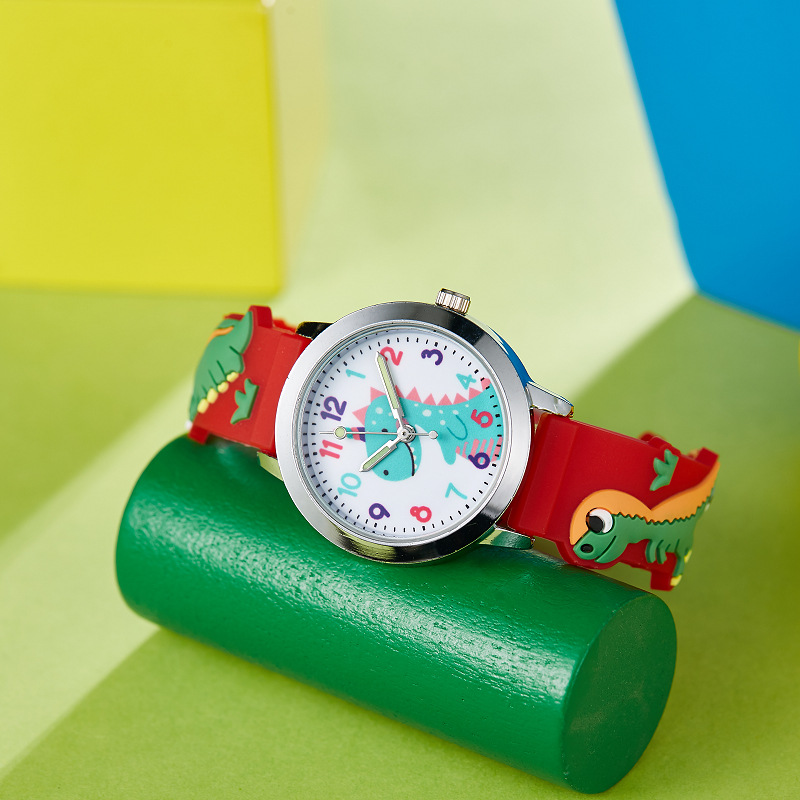 Dinosaur Cartoon Children's Watch Boy Toddler Quartz Watch Primary School Student Cute Mini New Watch