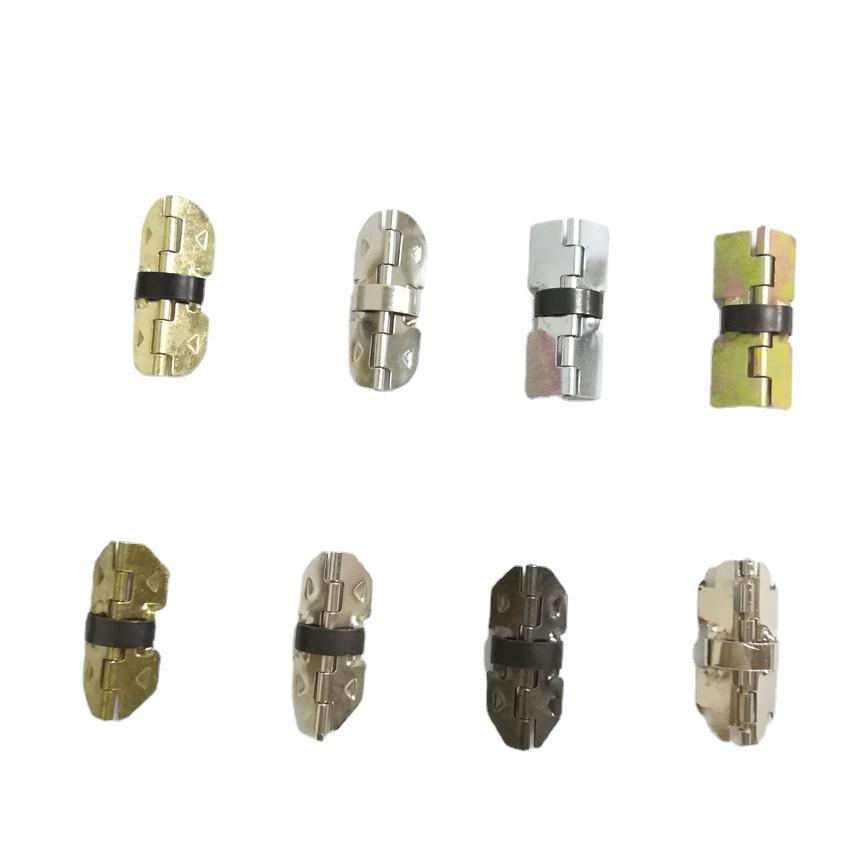 Manufacturer's Ready-Made Shrapnel Hinge Glasses Case Accessories Wooden Box Stamping Iron Hinge Wooden Box Hinge Small Hinge Elastic Hinge