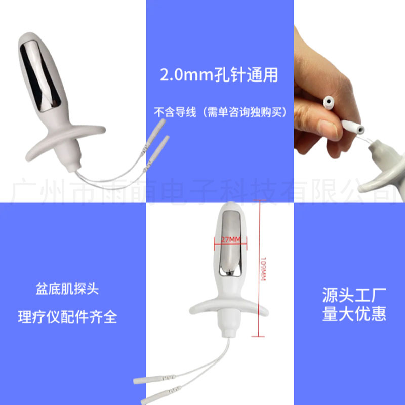 Gynecological Hemorrhoids Physiotherapy Electrode Household Microcomputer Digital Medium and Low Frequency Therapy Instrument Meridian Accessories Pelvic Floor Repair