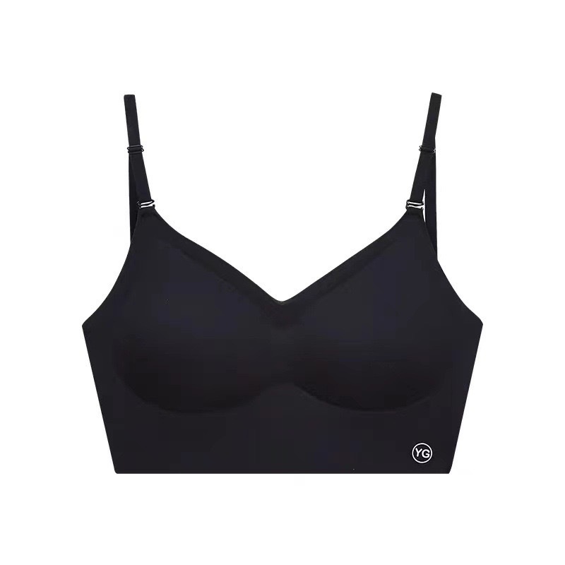 U-Shaped Beautiful Back Bra for Women with Small Breasts Push-Up 2025 New Style with Breast Pads for Outer Wear Vest One-Piece Seamless Backless Bra