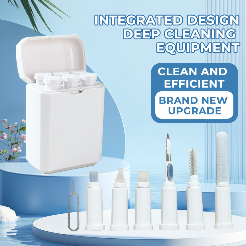 Cross-Border Bluetooth Headset Cleaning Brush Earbuds Clean Pen Headphone Cleaning Pen