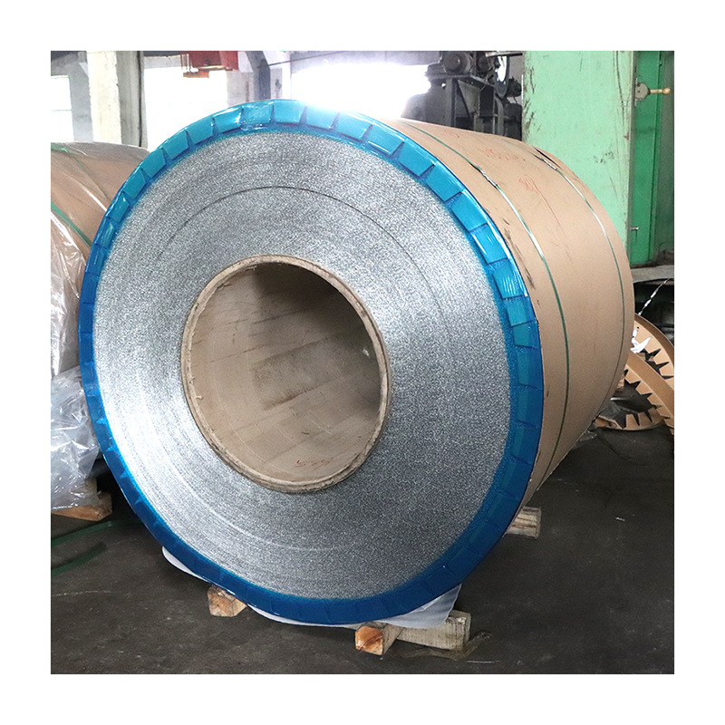 Aluminum Coil Aluminum Plate Manufacturer 0.5mm Pipeline Engineering Insulation Alloy Aluminum Skin Tensile Stamping Thermal Conductivity 1060 Aluminum Skin Roll