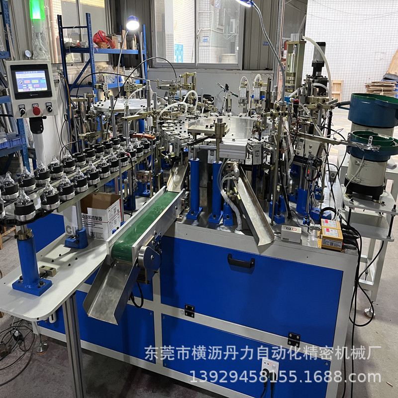 аппарат для автоматической сборки светодиодов, автоматическая линия для сборки светодиодов, аппарат для сборки переключателей и потенциометров