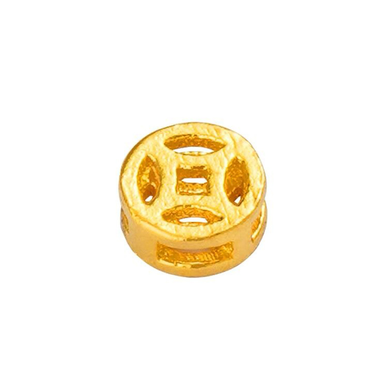 18K Gold Separator, Money Coin Separator, Old Gold, Ancient Gold Accessories, Handmade DIY Bracelet, Bracelet, Necklace, Jewelry Accessories