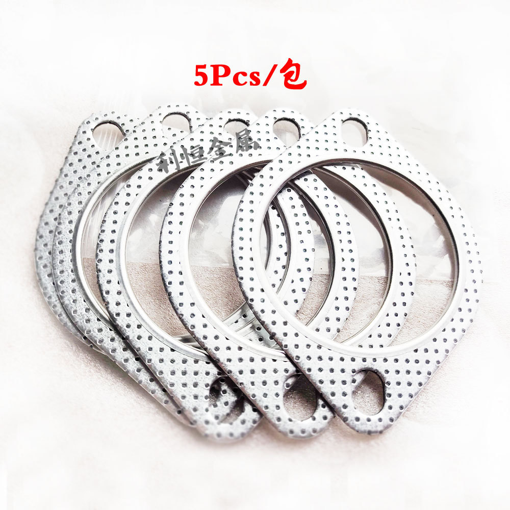  exhaust pipe gasket muffler flange interface pad graphite asbestos metal pad