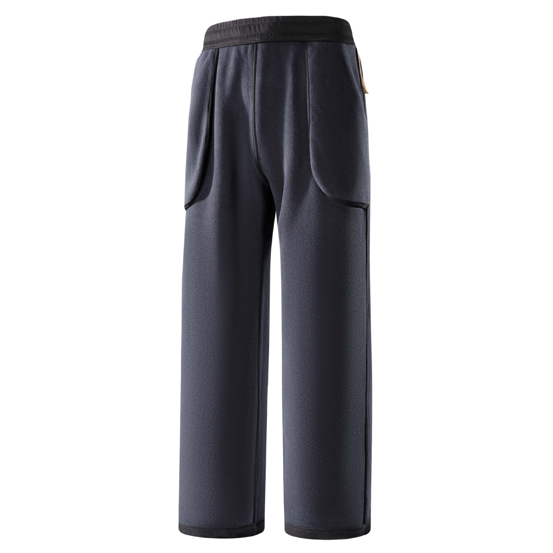 【Three-Proof】Autumn and Winter Wool Silk Fleece-Lined Thickened Windproof Pants Men's Casual Loose Straight-Leg Sports Sweatpants