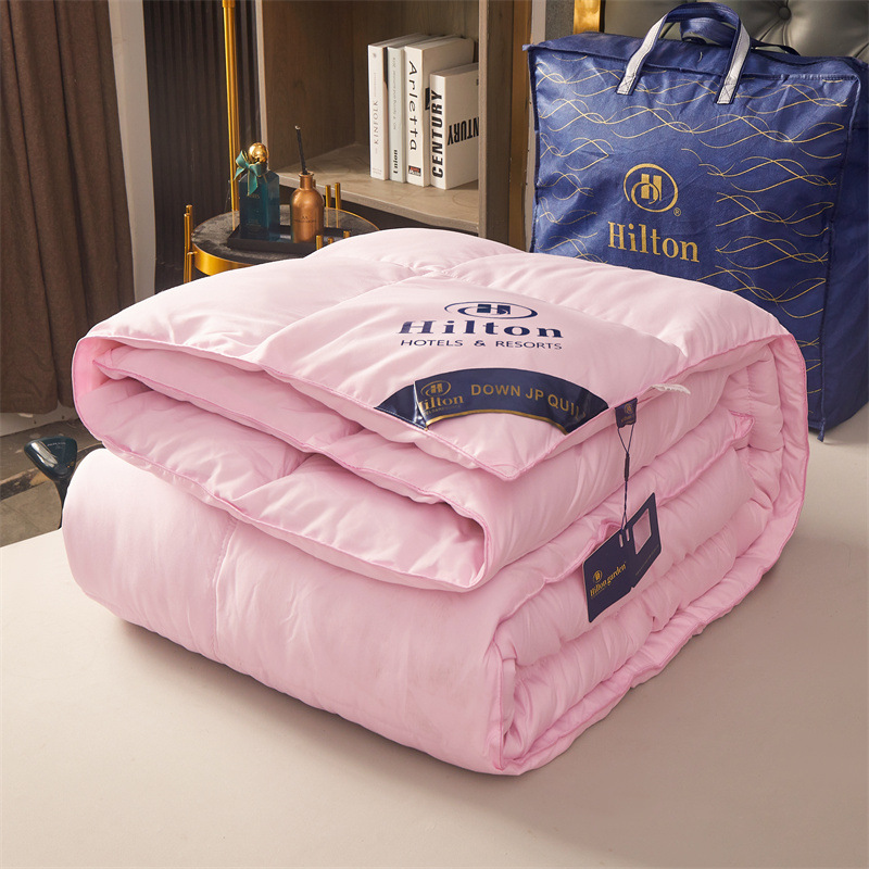 Five-Star Hotel Hilton Duvet Spring and Autumn Quilt Double Quilt Core Conference Gift Quilt Gift Box Wholesale