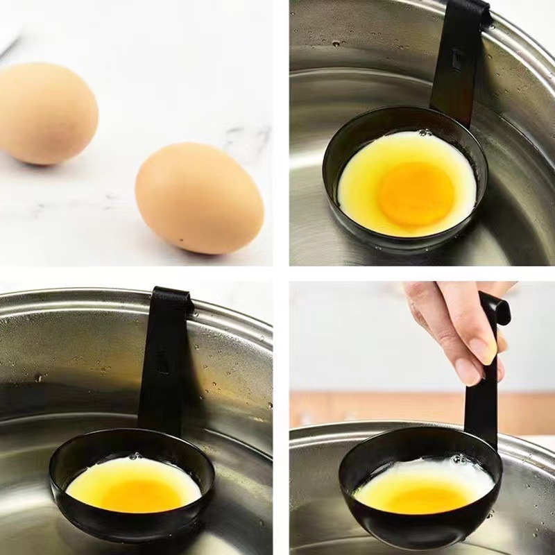 Ear-mounted Boiled Poached Egg Hanging Pot Egg Cooker Steamed Hot Spring Heart Egg Tool Clear Water Lying Egg Artifact Mold
