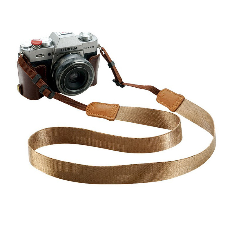 Camera Strap Decompression Shoulder Strap Suitable for Canon, Nikon, Fuji and Sony Micro-Slr Camera Universal Hanging Neck Strap