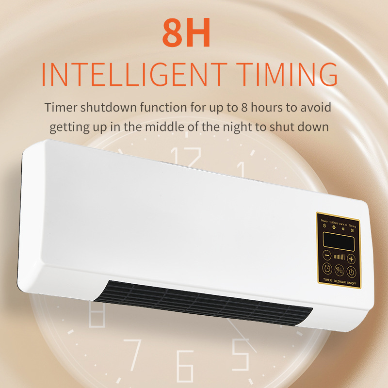 Space Heater Cross-Border Small Heater Wall-Mounted Electric Heater Dormitory Gift Home Heater