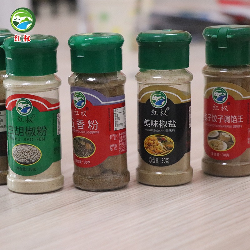 Factory direct barbecue seasoning chili powder black pepper powder pepper powder five spice powder pepper salt cumin powder seasoning