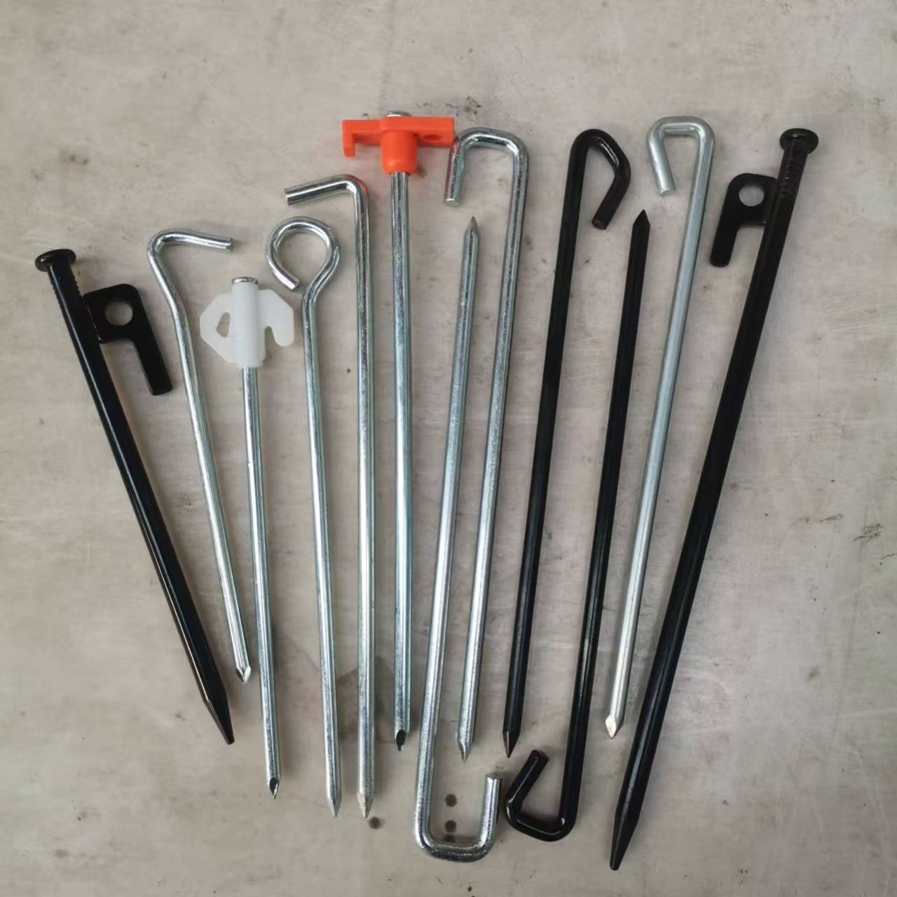 Manufacturers' Specializing in the Production of 7-shaped Ground Nails, Windproof Tent Nails, Iron Galvanized