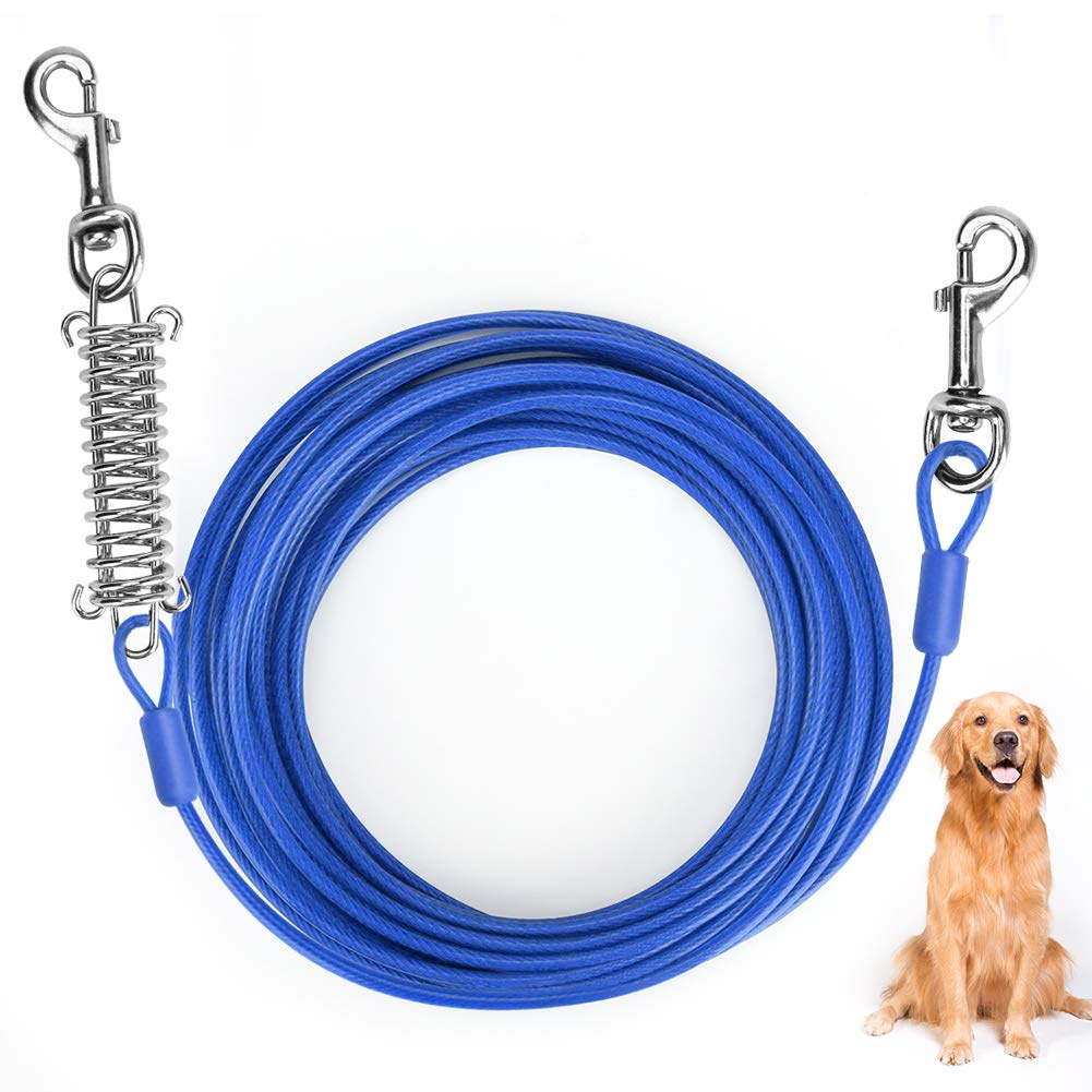 Plastic-Coated Steel Wire Rope for Dogs 3mm 4mm 5mm, Rubber-Coated Odorless Jump Rope for Cats and Dogs, Galvanized Pull Rope