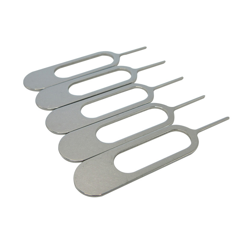 304 Stainless Steel High Quality Sim Universal Card Extractor Mobile Phone Card Extractor Pin Reset Pin