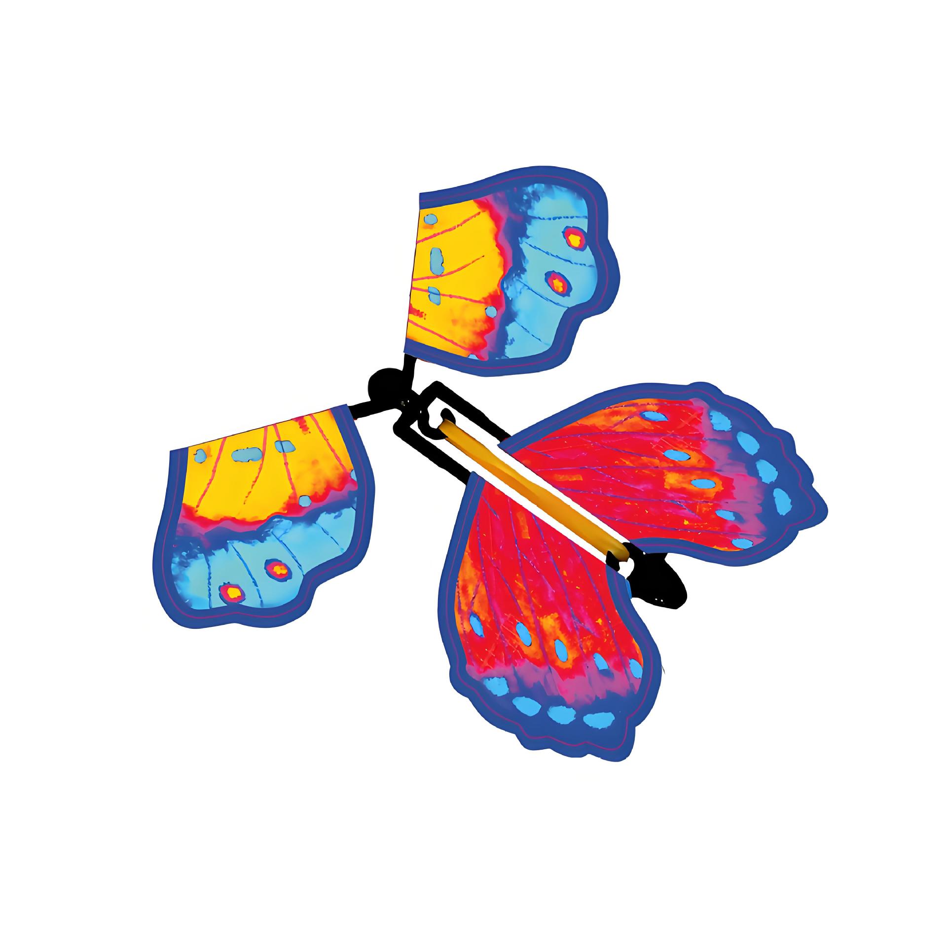 New strange magic butterfly flying butterfly creative magic props bookmark birthday gift manufacturers in stock wholesale