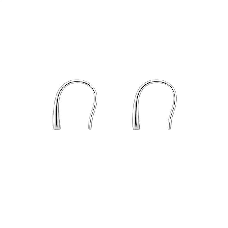 Water Drop Ear Hook Women's Summer New Niche High-end Sense Earrings Cold Wind Simple All-match Ear Jewelry 2025 New