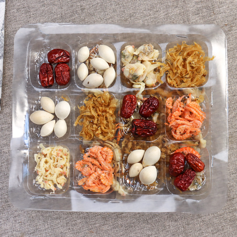 Extended seafood hot pot base material 100g/boxed northeast old copper hot pot instant mutton dry fresh pot seafood base material