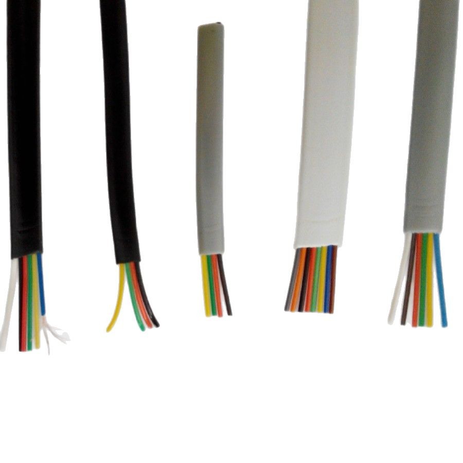 High quality 8-core 26AWG flat telephone line 7*0.16 oxygen-free copper national standard 8-core telephone line
