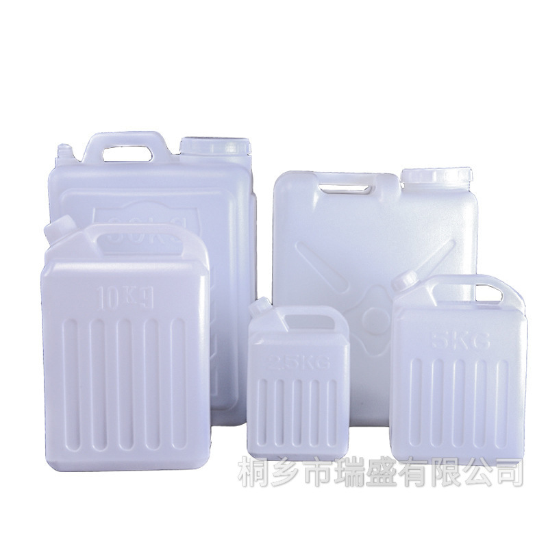 Household Water Storage 25kg Liter Peanut Kerosene Barrel Portable Ten-Liter Plastic Barrel Square Liquor Barrel 30-Liter Jug