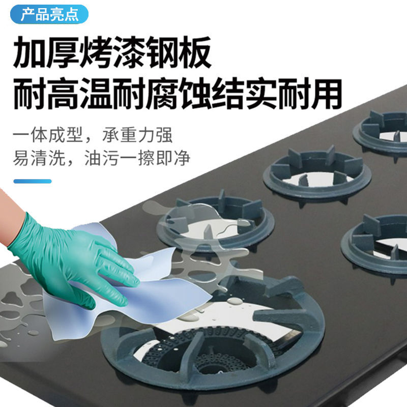 Korean-Style Clay Pot Stove Stainless Steel Commercial Four-Six-Eight Burner Gas Stove for Braised Chicken with Strong Fire