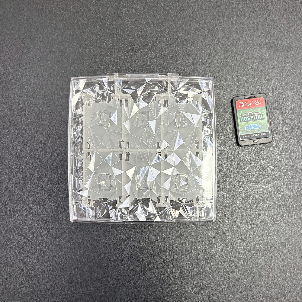 Factory Direct Crystal cassette box 12-bit Nintendo game cassette box New switch game card storage box