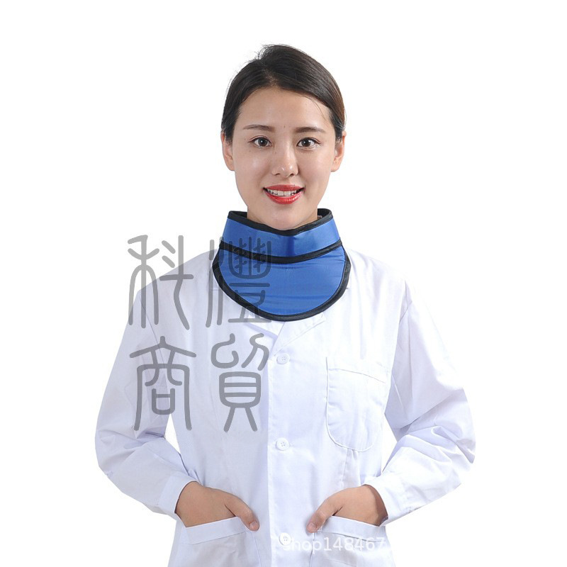 X-ray protective lead collar large lead rubber neck sleeve A ray protective lead triangle collar high lead collar