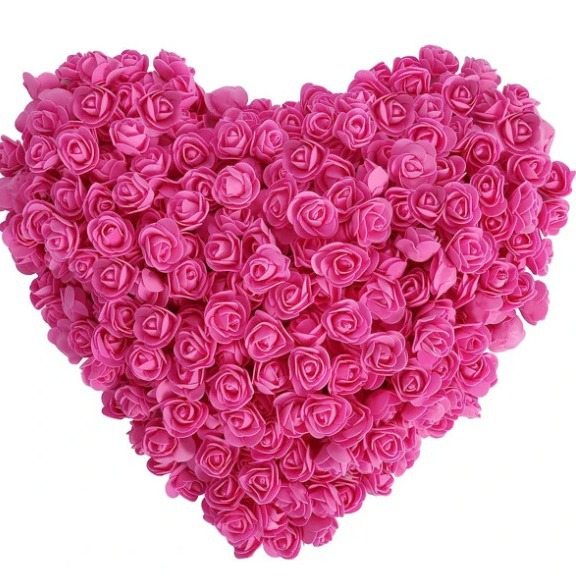 3.5cm Foam Flower Simulated Rose Foam Bear Unicorn DIY Raw Material