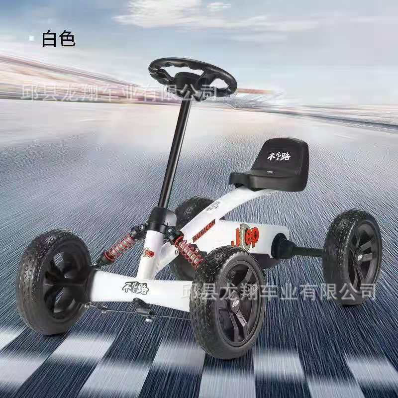 Spot supply children's four-wheel bicycle boys and girls kart anti-rollover sliding balance toy car