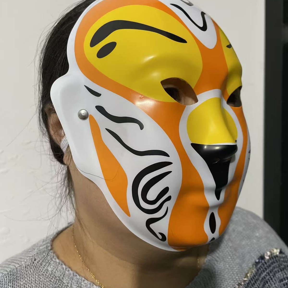 Peking Opera, Sichuan Opera, Rap, Facial Masks, Colorful Masks, Chaoshan Yingge Dance, God Performance Props, Headgear