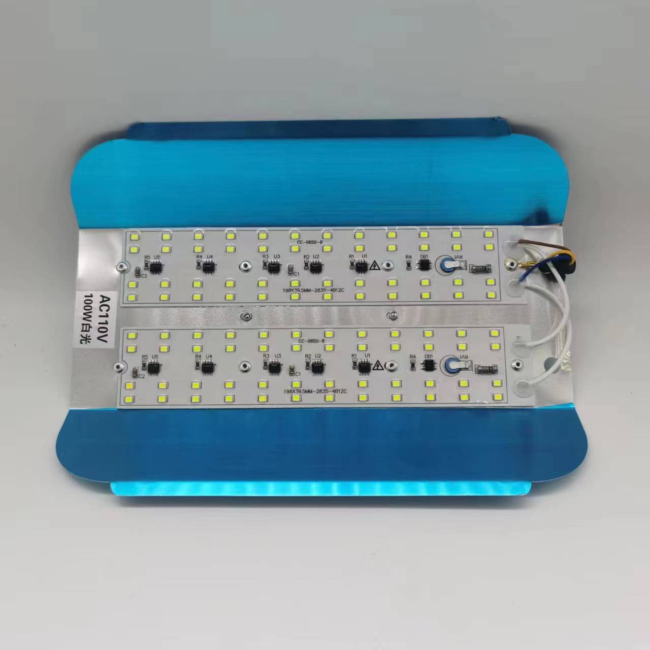 led Iodine Tungsten Lamp Taiwan Voltage Outdoor Construction Site Waterproof Design Floodlight Wide Voltage 85-265v Universal Voltage