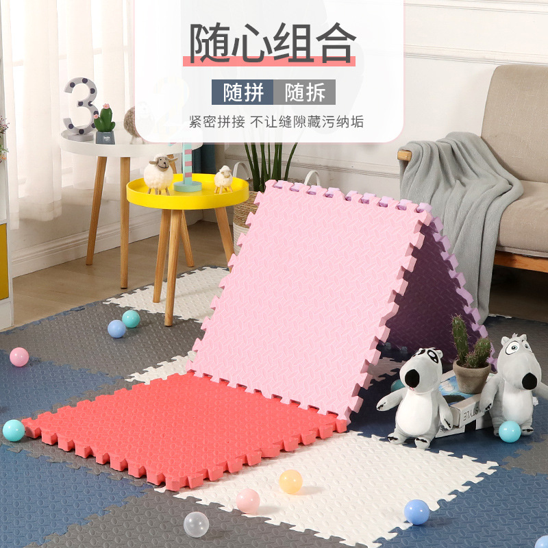Foam Floor Mat Baby Crawling Patchwork Mat Large Size Bedroom Thickened No Odor Children Floor Tatami Mat