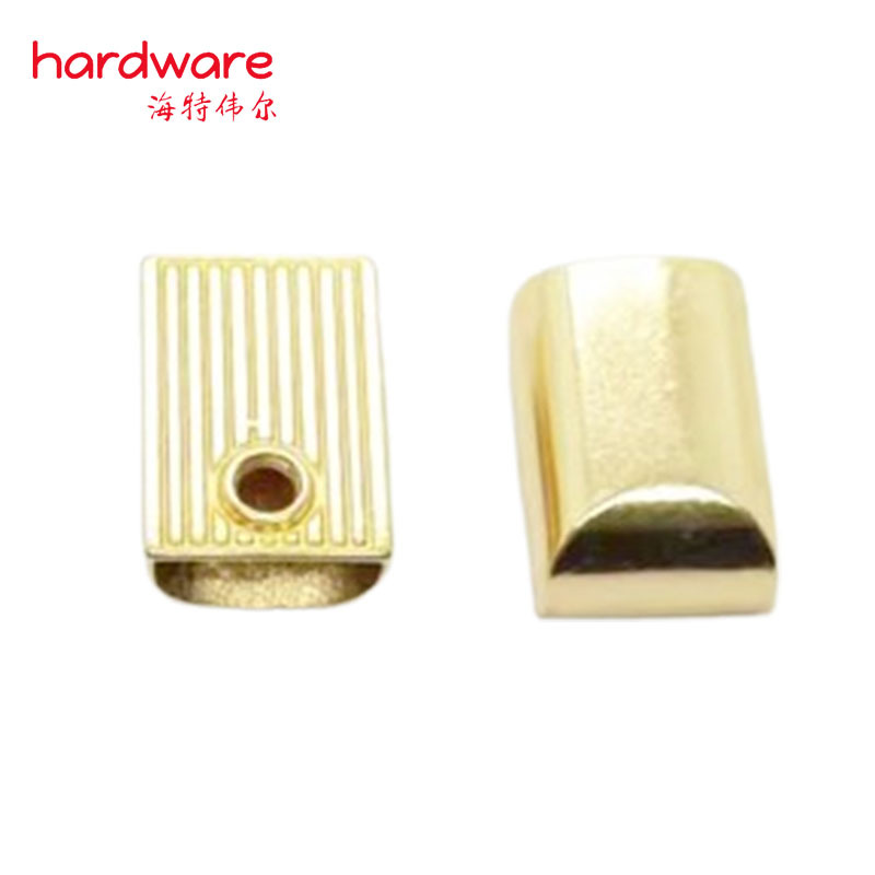 in stock supply zipper end buckle metal rectangular pull end clip diy bag 5 zipper hardware