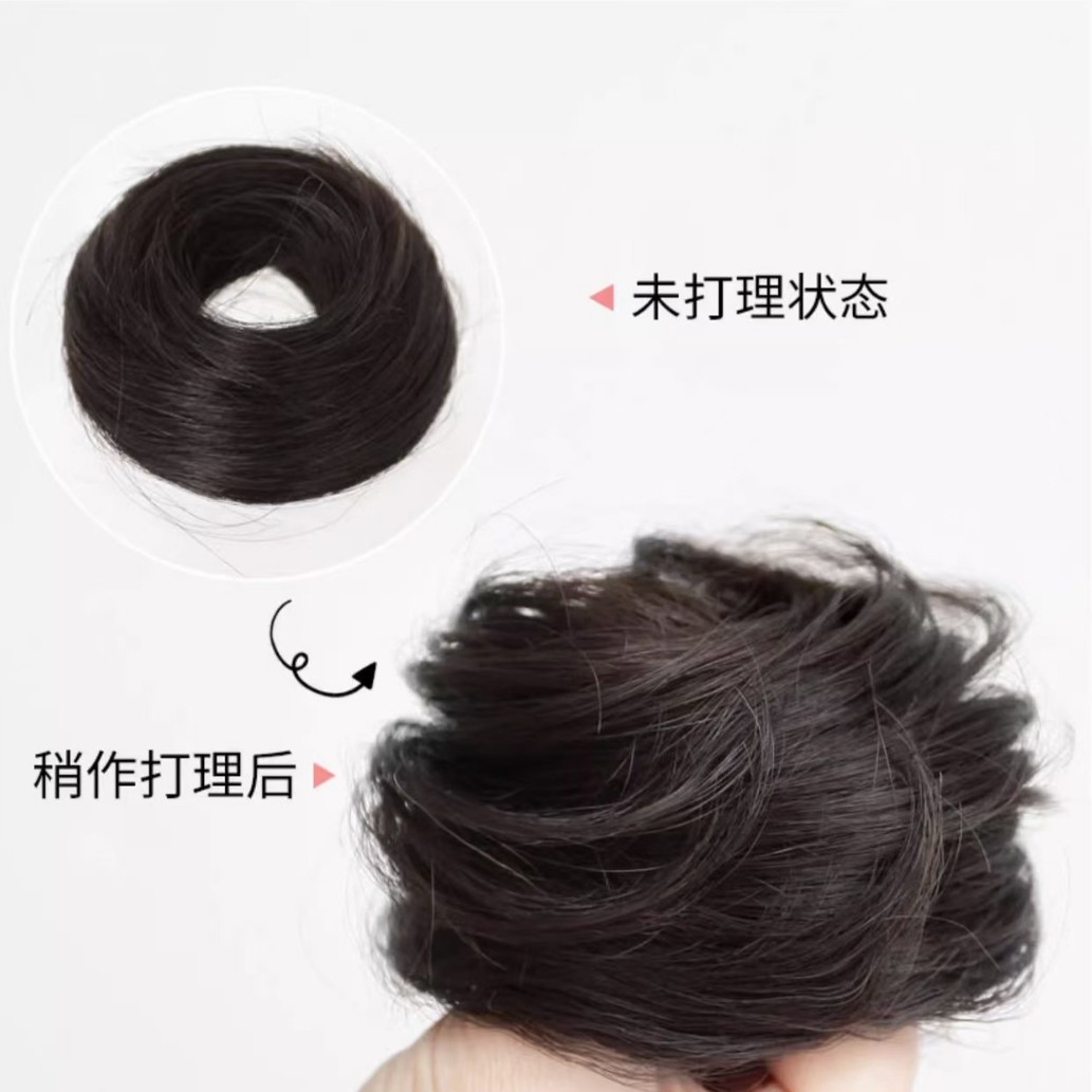 Оптовая продажа с завода прямые волосы парик кольцо шар головка ленивый закручивающийся инструмент для увеличения объема волос естественно пушистый
