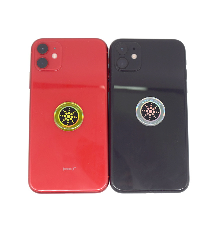 Mobile phone anti-radiation stickers drop Glue black technology mobile phone quantum shield negative ion energy mobile phone stickers can be customized logo