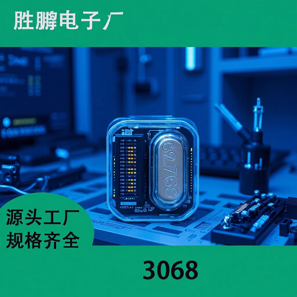 Jingzhen 3068 Factory Direct Sales 49Ss Mini Timed Smd Patch 32.768K12.5Pf50-100Ppm