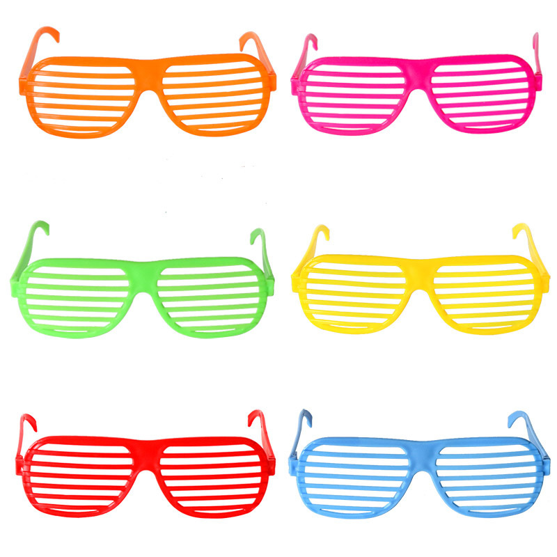 Prom Dress Up Shutters Creative Glasses Children's Toy Fans Glasses Party Prom Christmas Party All-Match