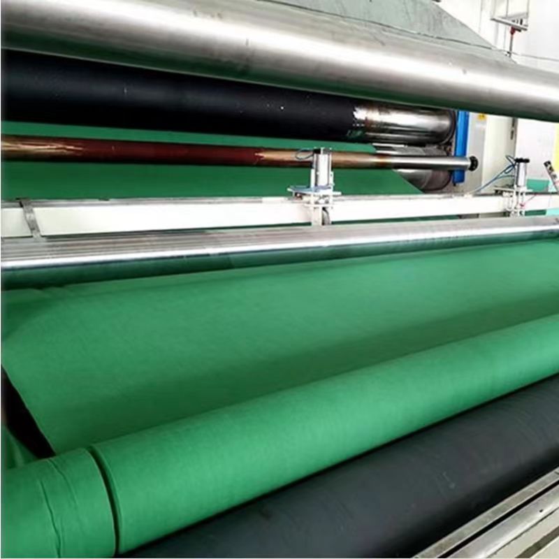 Chengdu Manufacturer Non-Woven Geotextile White Green Red Road Maintenance Dustproof and Permeable Geotextile