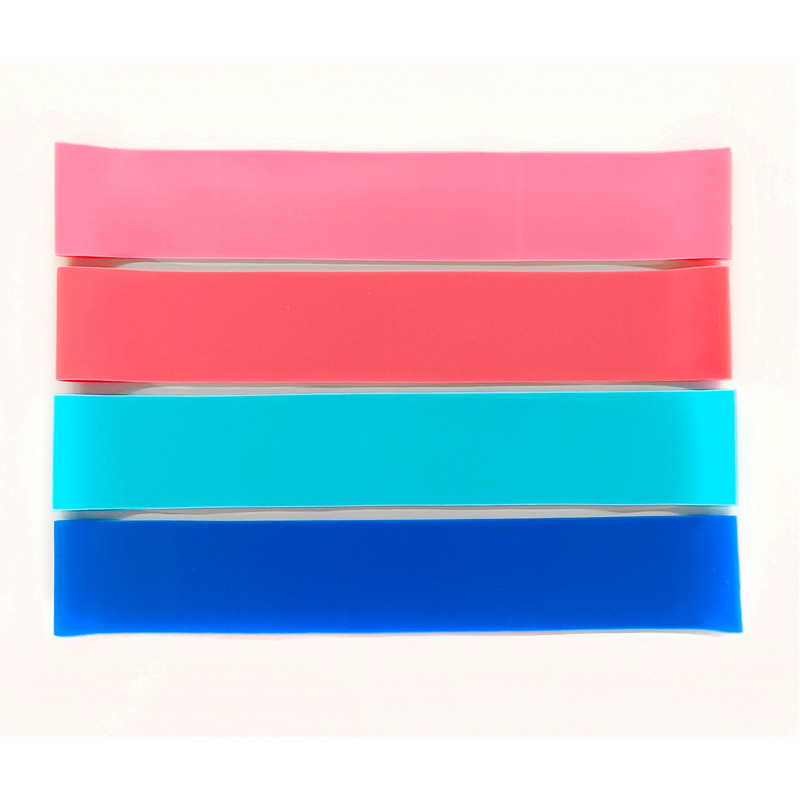 0.6mm Kidsren's Seat Beach Chair Elastic Band Leg Rehabilitation Training Posture Fitness Elastic Circle Resistance Band