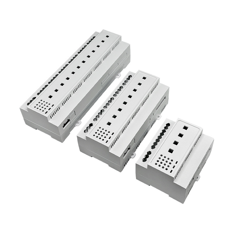 4-way 8-way 12-way intelligent lighting control rail housing remote time-controlled switching power supply module 108*88*68M