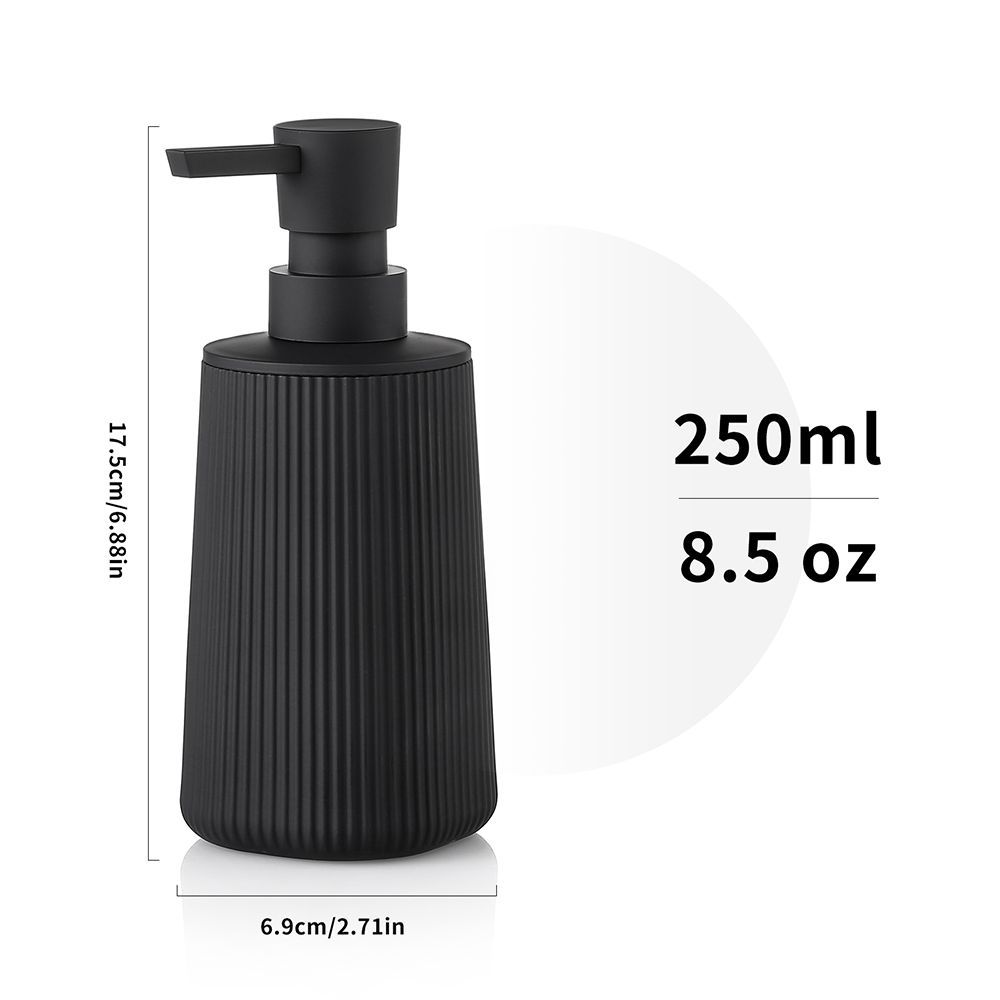 Bathroom Kitchen Hotel Famous Plastic Soap Dispenser Lotion Bottle Refill Bottle for Hand Sanitizer Hand Cream Dishwashing Liquid