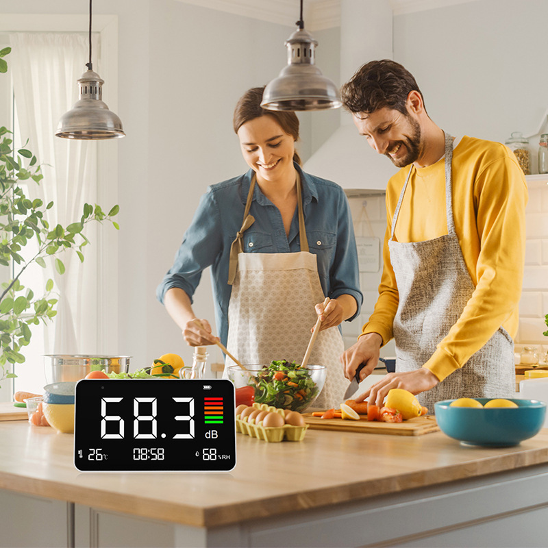 2025 Multifunctional Desktop Noise Meter Decibel Noise Tester Environmental Noise Volume Detector
