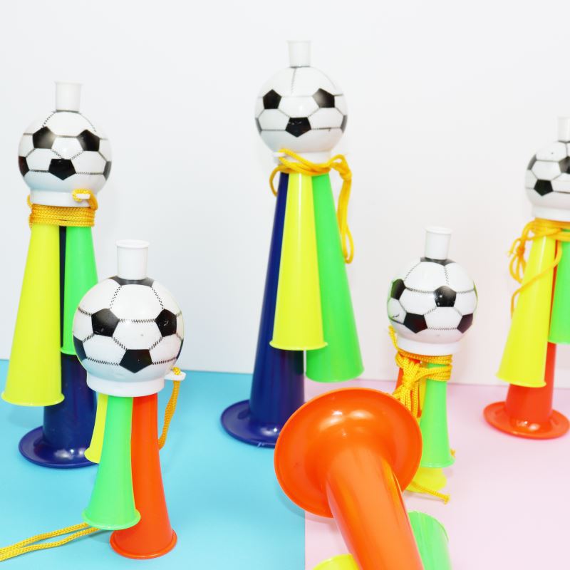 Football horn creative small gift children's toy playing musical instrument sports meeting Cheer cheer props plastic toy