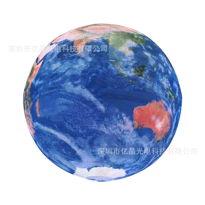 Customized Led Spherical Display Soft Module Circular Curved Screen Sphere Irregular Splicing Screen Special-Shaped Three-Dimensional
