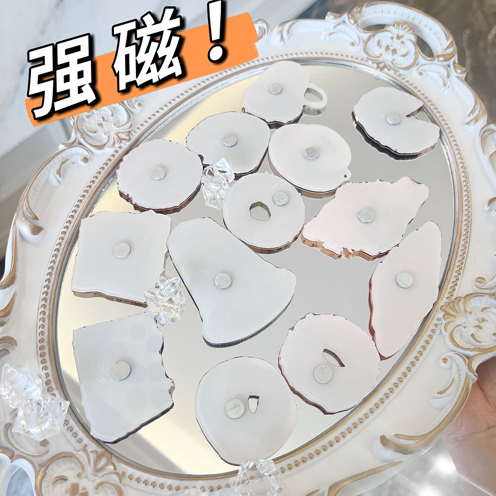 Acrylic drop glue refrigerator magnets custom transparent special-shaped manufacturers creative cute cartoon strong magnetic wholesale gifts