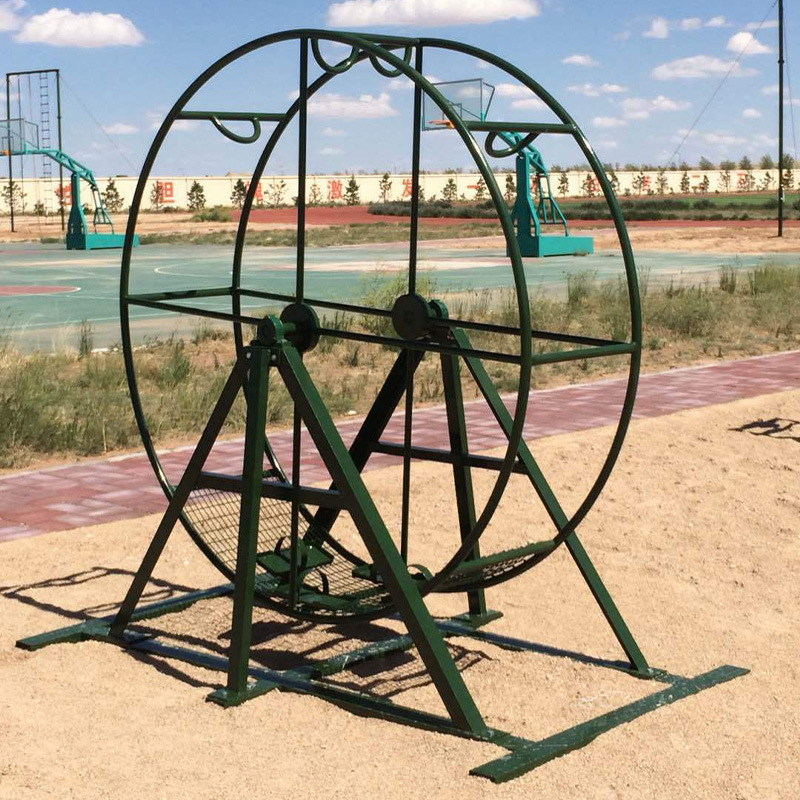 Double Anti-Vertigo Wheel, 2-Person Wheel, Flight Anti-Vertigo Expansion Trainer, Physical and Psychological Quality Training