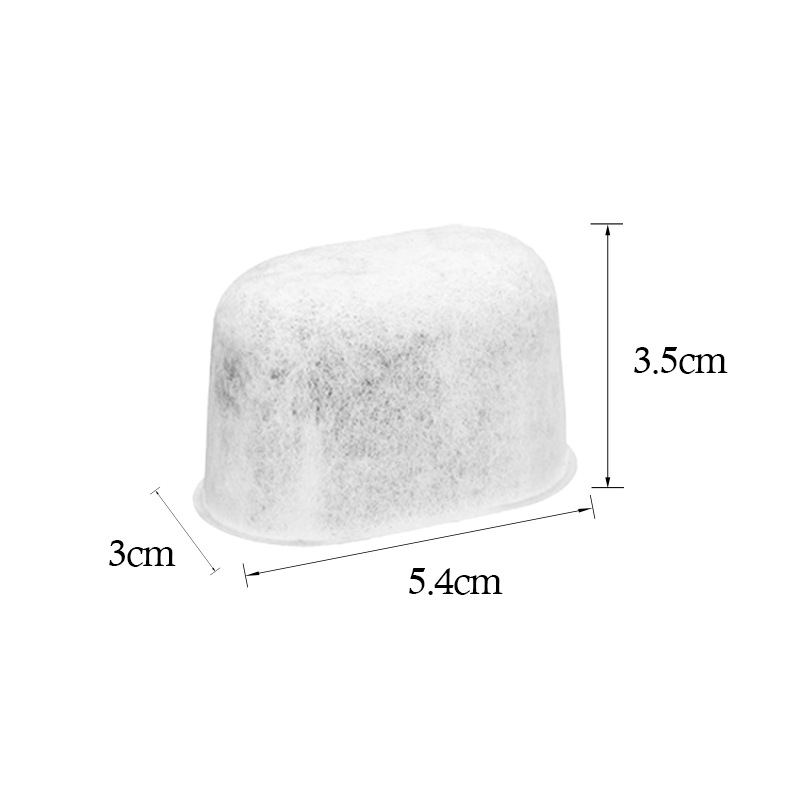 Coffee Machine Filter Element Ninja Non-Woven Filter Cotton Coconut Shell Activated Carbon Coffee Machine Replacement Parts Remove Odor