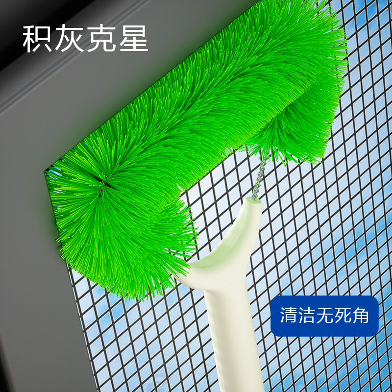 Magic Screen Cleaning Brush for Window Screens, No Disassembly Needed, Diamond Mesh Screen Brush, High-Rise Window Cleaning Tool, Comprehensive Cleaning Brush