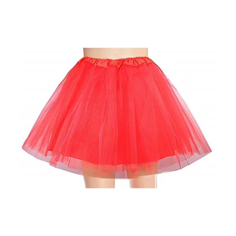 Foreign Trade European and American TUTU Skirt Three-layer Yarn with Lining TUTU Skirt Mesh Skirt Ballet Dance Princess Skirt TUTU