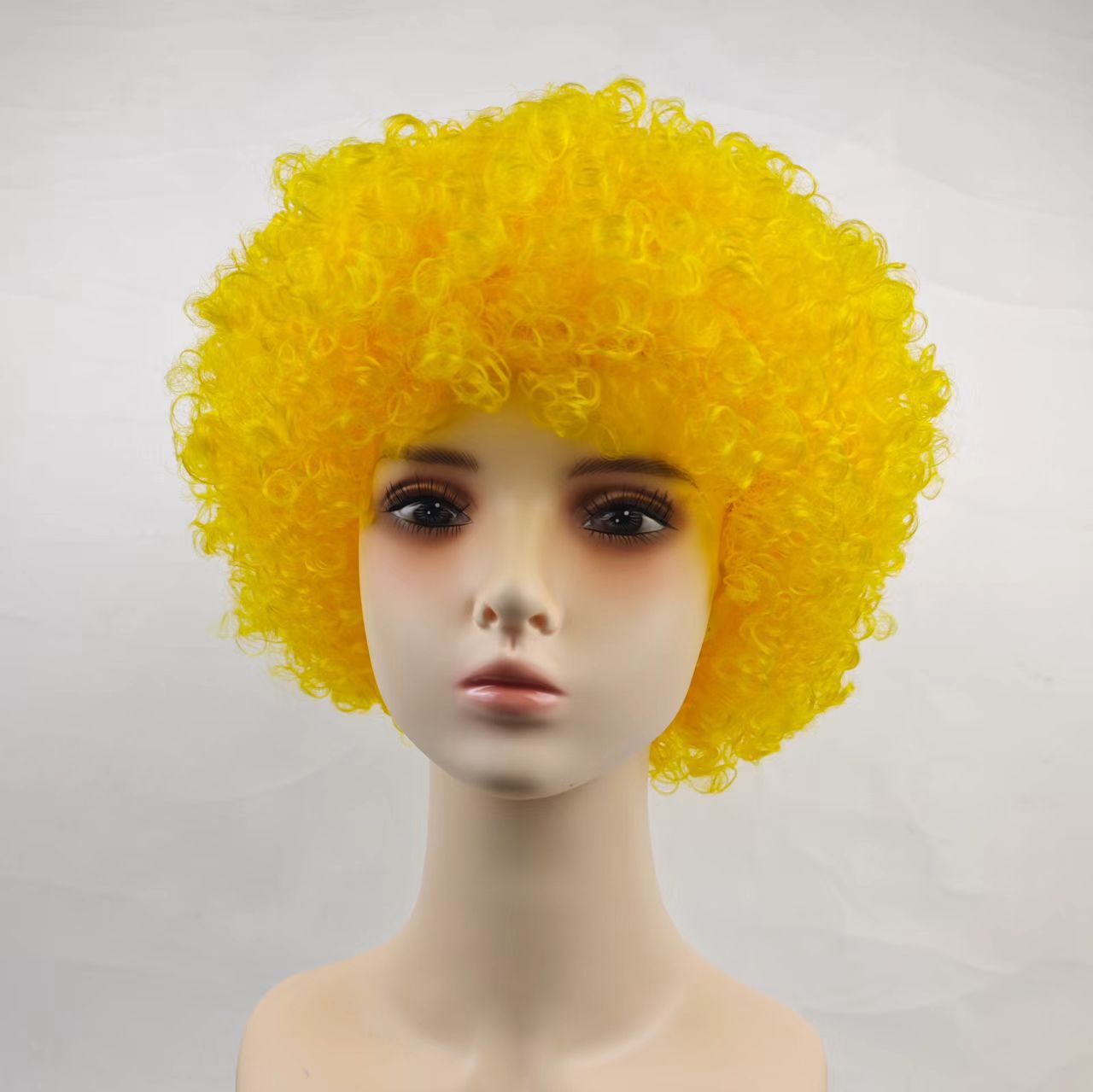 Clown Wig Afro School Sports Meeting Kindergarten Activities Wedding Holiday Show Performance Materials